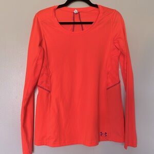 Under Armour Women's Long Sleeve Tee - Bright Orange
